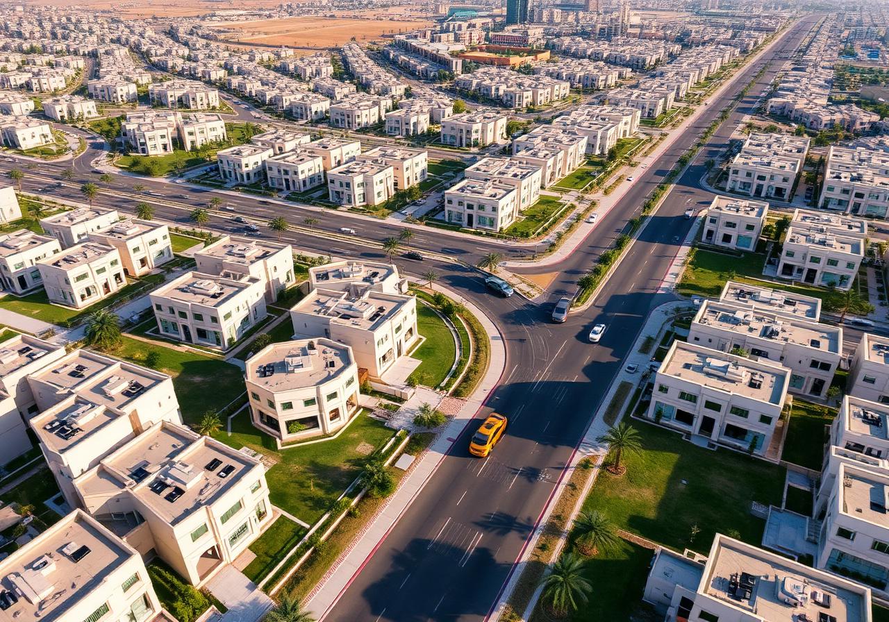 حي سكني في شمال الرياض