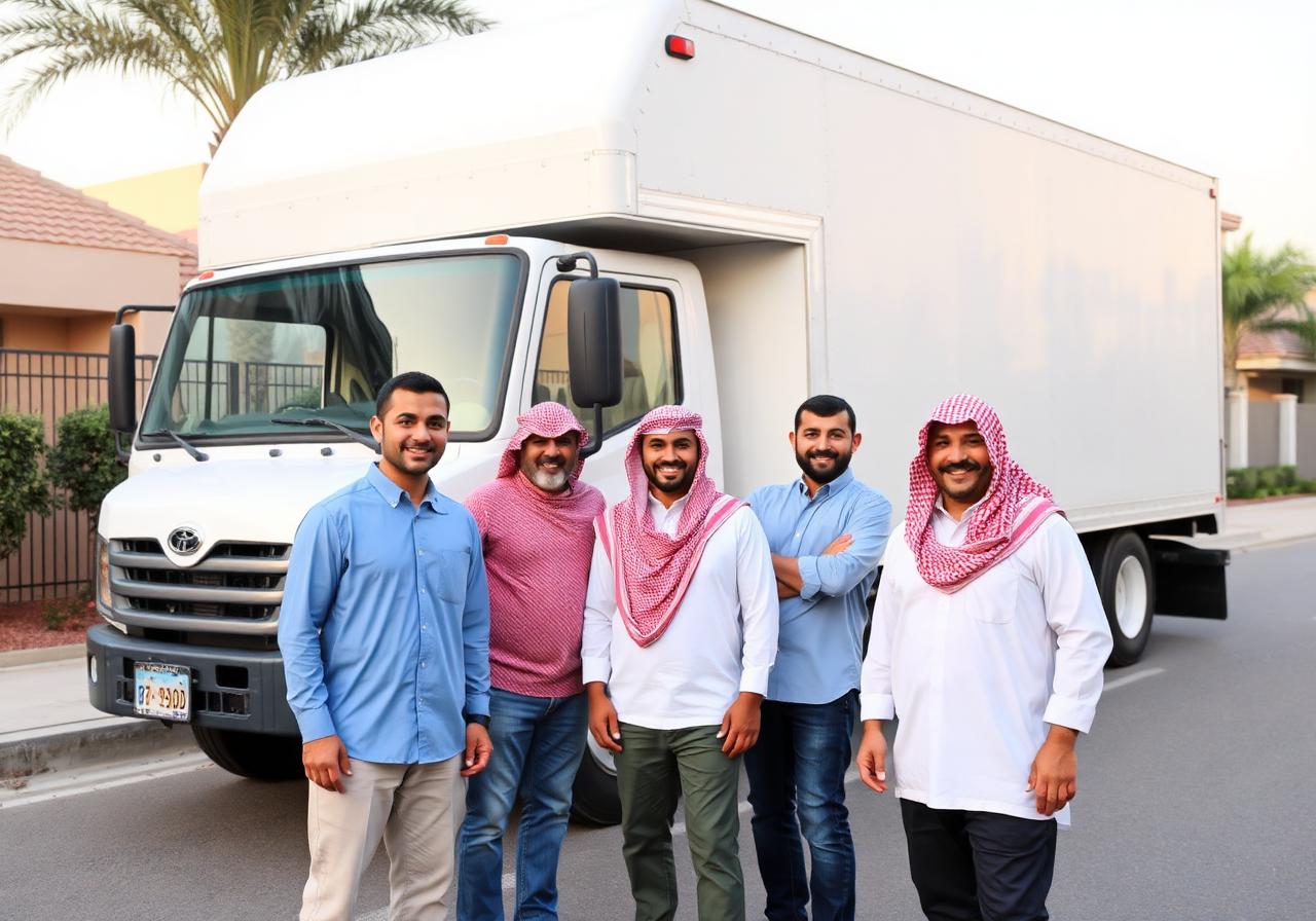 فريق نقل العفش المحترف